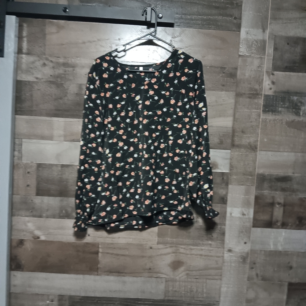 Floral Print Women's Blouse